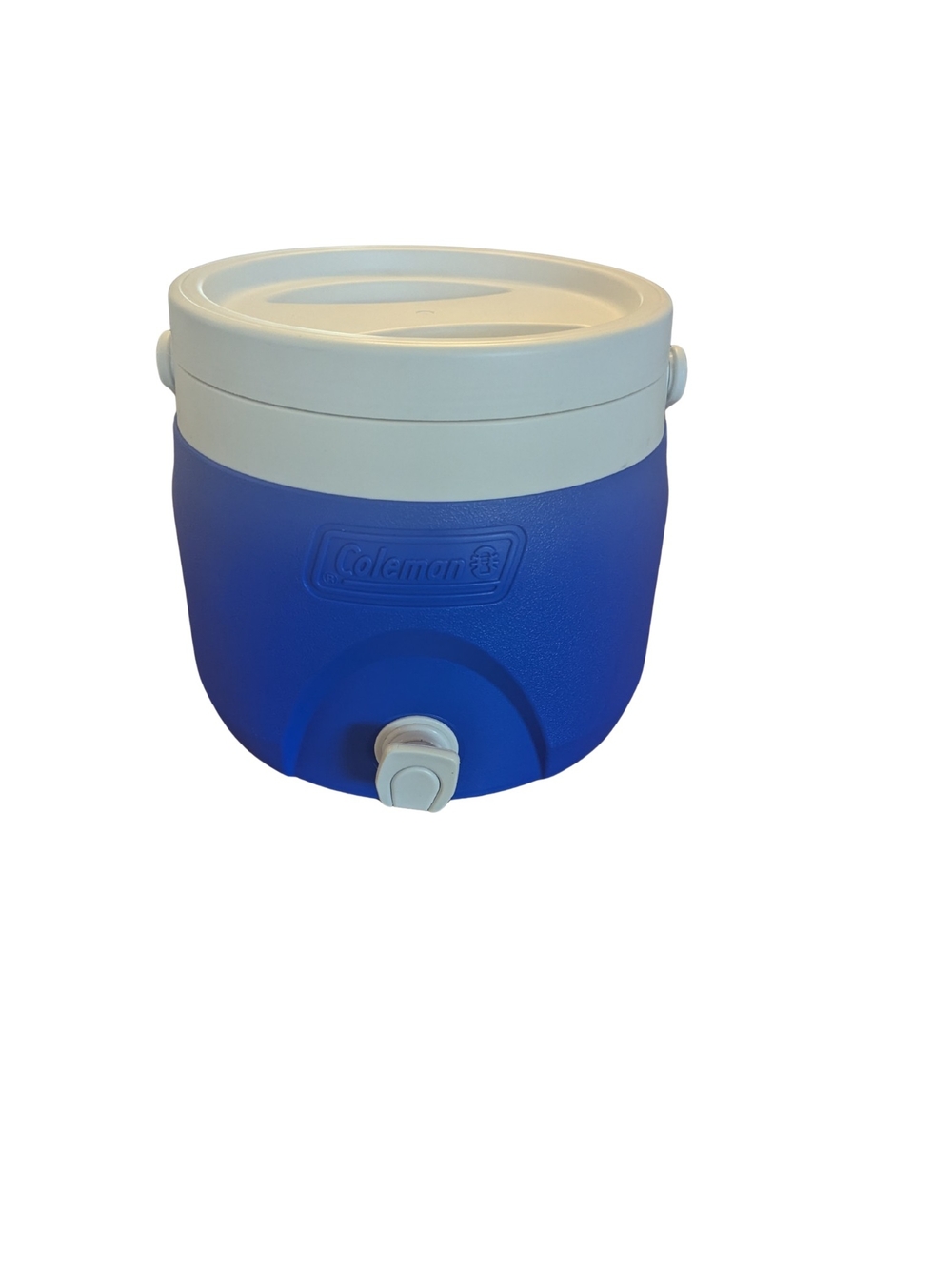 Coleman Cooler Beverage Jug Stackable 2 gallon party blue w/ faucet